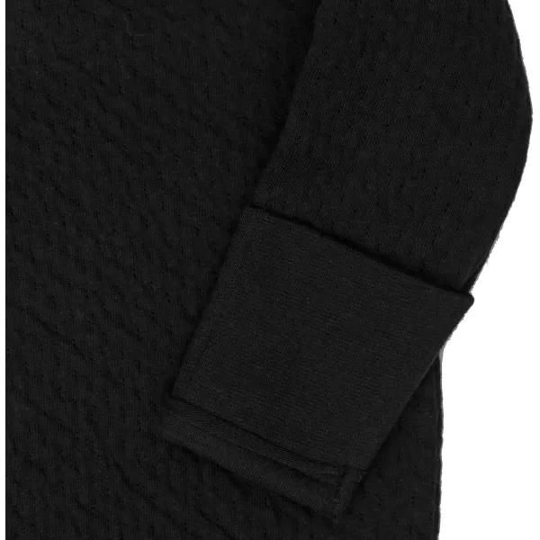 HonestBaby Romper Coverall Sets Onepiece Jumpsuit Organic Cotton1 Black Kimono Coverall