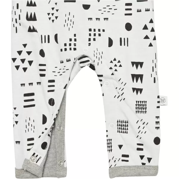 HonestBaby Romper Coverall Sets Onepiece Jumpsuit Organic Cotton1 Pattern Play Reversible Coverall