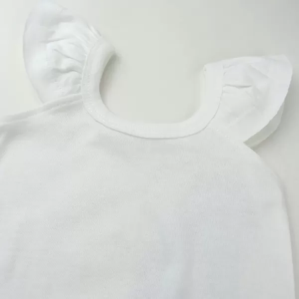HonestBaby Romper Coverall Sets Onepiece Jumpsuit Organic Cotton3 Vanilla