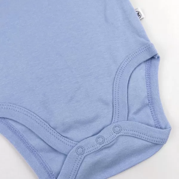 HonestBaby babyboys 5pack Long Sleeve Bodysuits Onepiece 100 Organic Cotton for Infant Baby Boys UnisexHonestBaby babyboys 5pack Long Sleeve Bodysuits Onepiece 100 Organic Cotton for Infant Baby Boys Unisex