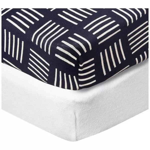 One Size Sketchy Square Dark Navy