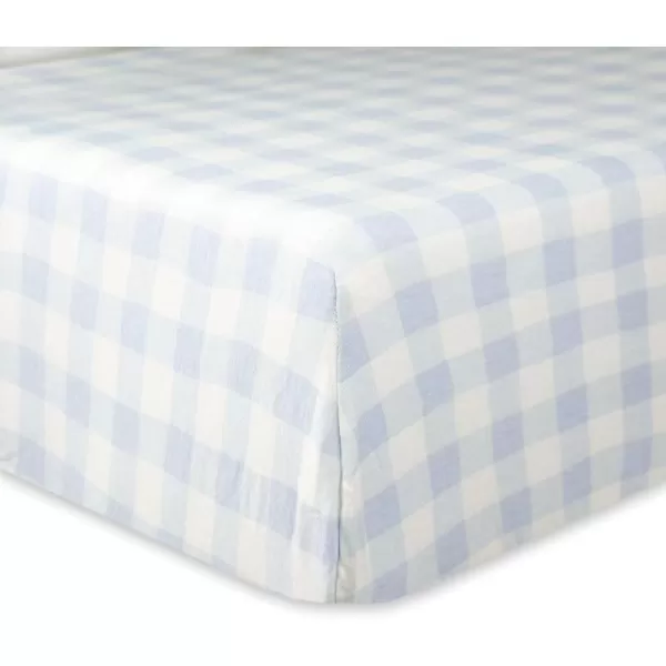 1 Blue Painted Buffalo Check