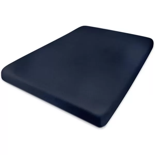 1 Dark Navy Mini Crib Sheet