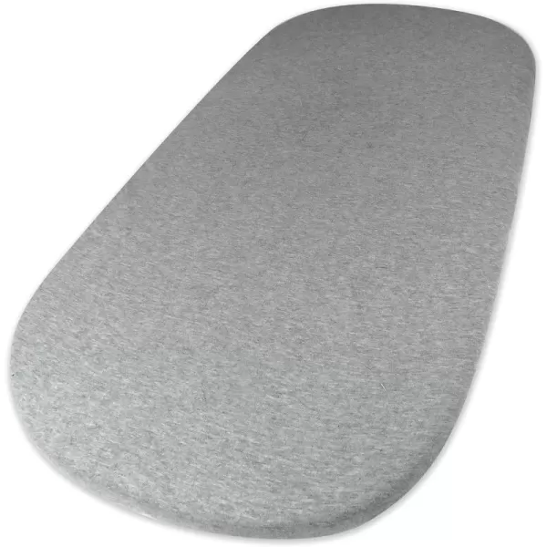 1 Gray Heather Bassinet Sheet