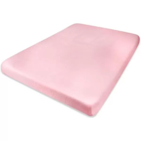 1 Pink Mini Crib Sheet
