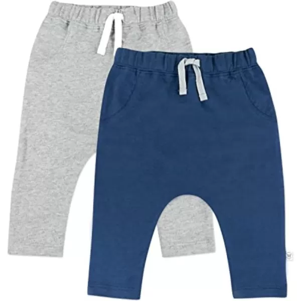 HonestBaby Multipack Pullover Hoodie Sweatshirt Jogger Sweatpant Sets Organic Cotton Baby Toddler Boys Girls UnisexNavyGray