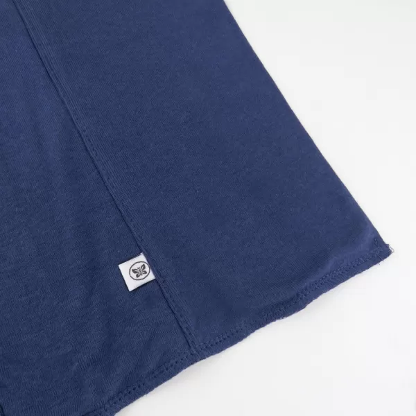 Honest Baby Baby Organic Cotton Knit Burp Cloths Multipack Painted Buffalo Navy Blue One Size5pack Ombre Blues One Size
