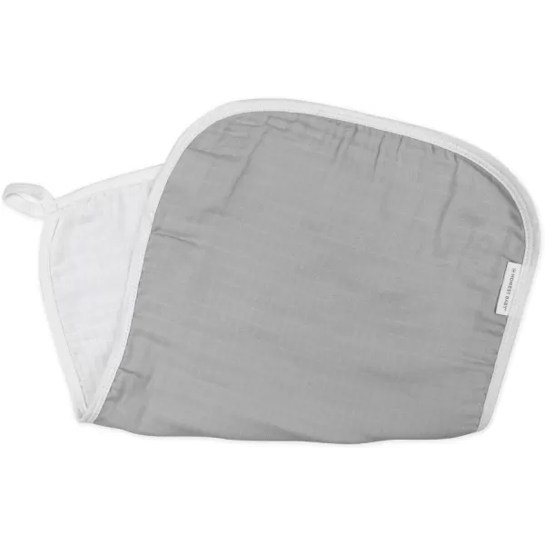 HonestBaby Baby Organic Cotton Multilayer Burp Cloths Multipack Watercolor World One Size USOne Size 5pack Pattern Play