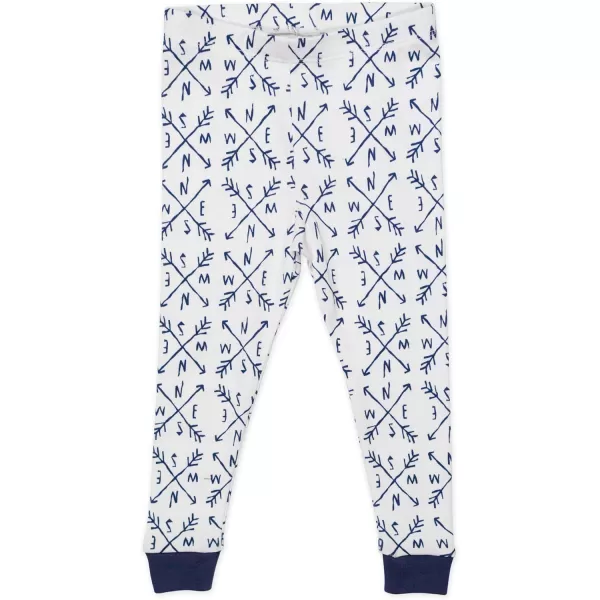 HonestBaby Multipack 2Piece Pajamas Sleepwear Pjs 100 Organic Cotton for Infant Baby Toddler Boys Unisex LegacyCompass