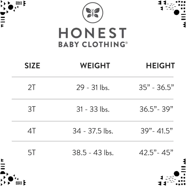 HonestBaby Multipack 2Piece Pajamas Sleepwear Pjs 100 Organic Cotton for Infant Baby Toddler Boys Unisex LegacyPattern Play Teal