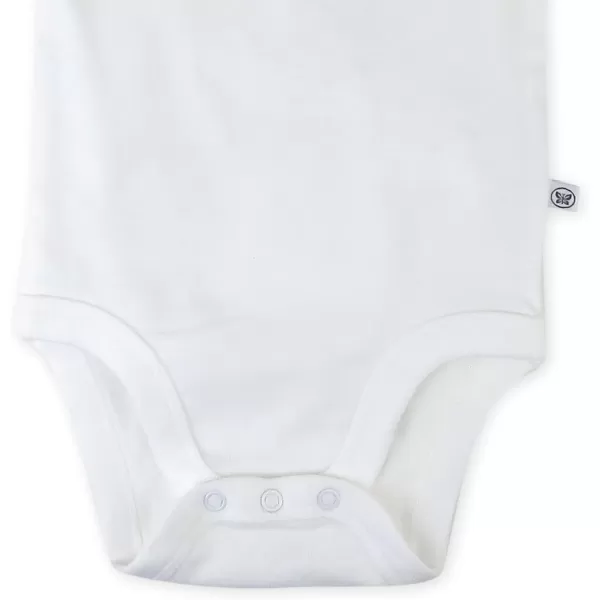 HonestBaby Multipack Sleeveless and Cami Bodysuits OnePiece 100 Organic Cotton for Infant Baby Boys Girls Unisex10 Honestly Pure White