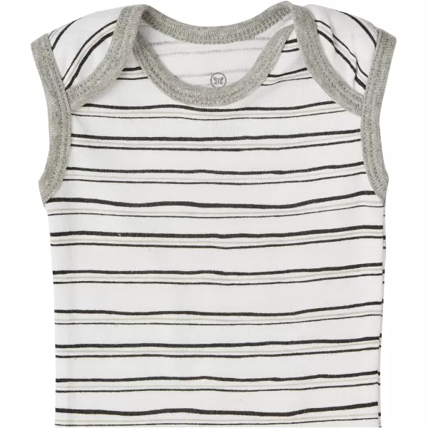 HonestBaby Multipack Sleeveless and Cami Bodysuits OnePiece 100 Organic Cotton for Infant Baby Boys Girls Unisex4 Pattern Play