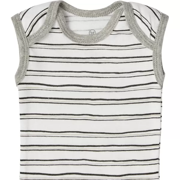 HonestBaby Multipack Sleeveless and Cami Bodysuits OnePiece 100 Organic Cotton for Infant Baby Boys Girls Unisex4 Pattern Play