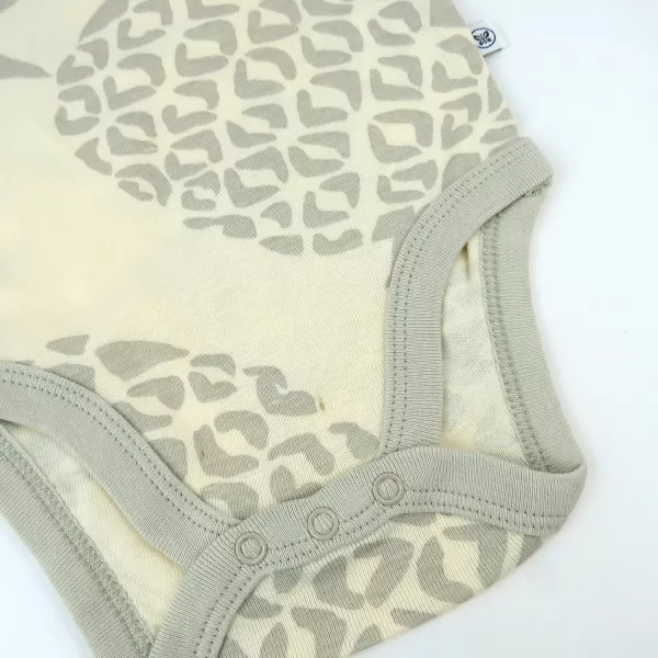 HonestBaby Multipack Sleeveless and Cami Bodysuits OnePiece 100 Organic Cotton for Infant Baby Boys Girls Unisex5 Safari Brown