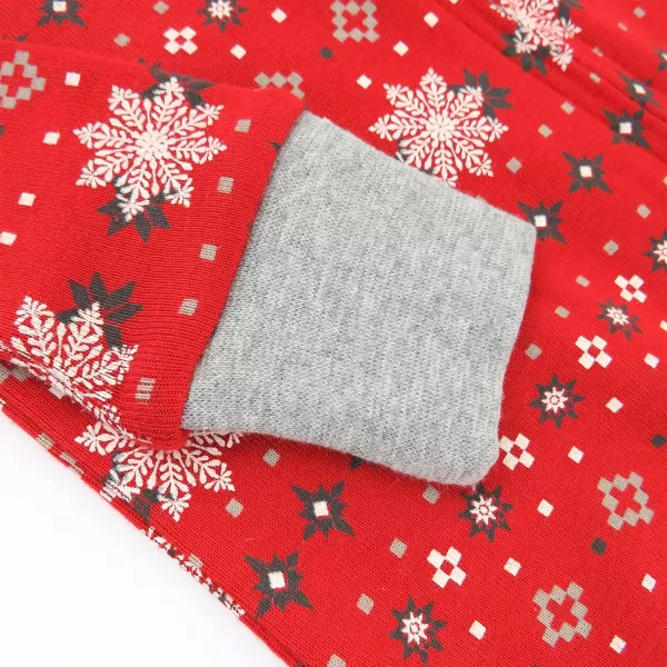 HonestBaby NonSlip Footed Holiday Pajamas OnePiece Sleeper ZipFront Pjs Organic Cotton for Baby Boys Girls UnisexFair Isle Holiday