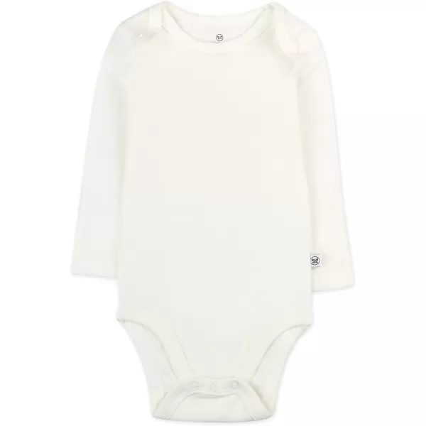 HonestBaby babygirls 5pack Long Sleeve Bodysuits Onepiece 100 Organic Cotton for Infant Baby Boys Unisex5pack Graphic Nature