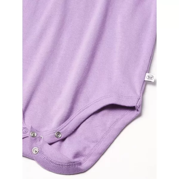 HonestBaby babygirls Multipack Long Sleeve Bodysuits Onepiece Organic Cotton for Infant Baby Girls Legacy5pack Prairie Pretty