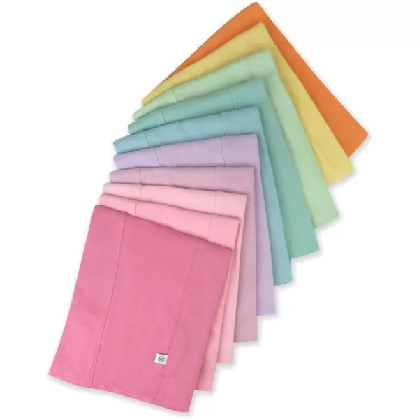 10-Pack Rainbow Pinks One Size
