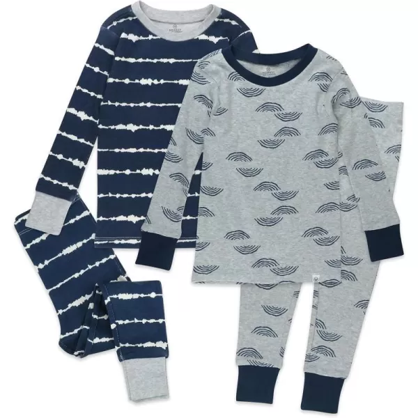Shibori Stripe Navy