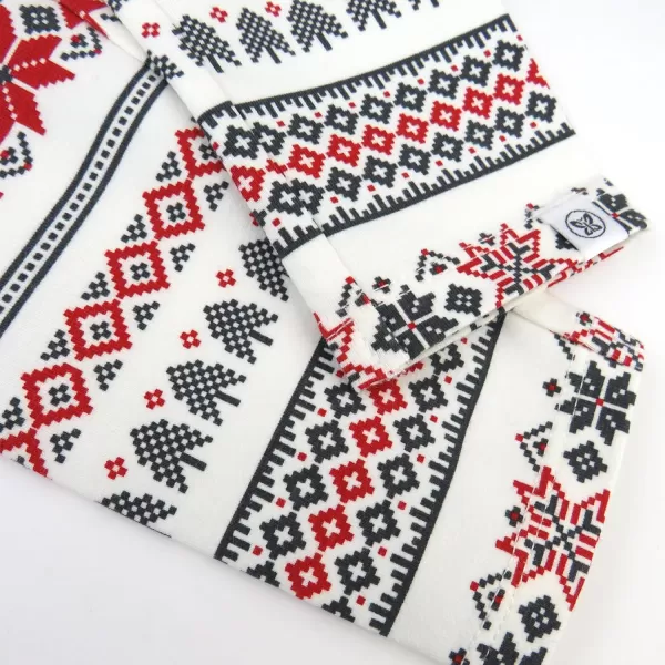 HonestBaby Fashion Outfit Sets Tops and Bottoms 100 Organic Cotton for Baby and Toddler Girls3 Fairisle Ivory