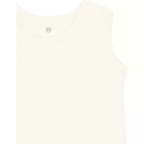 HonestBaby Organic Cotton Chunky Rib Sleeveless Romper LegacySugar Swizzle
