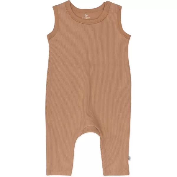 HonestBaby Organic Cotton Chunky Rib Sleeveless Romper LegacyRoebuck