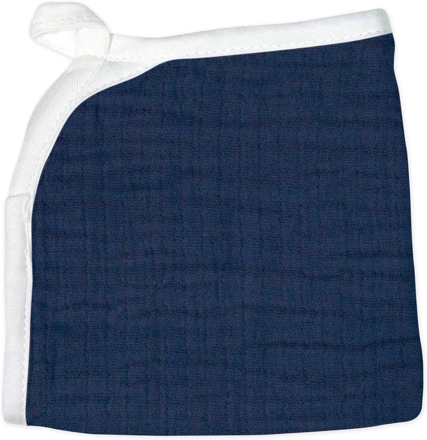 HonestBaby unisex baby Organic Cotton Washcloth MultiPack Winter Accessory Set 5pack Bright White One Size US5pack Watercolor WorldNavy One Size
