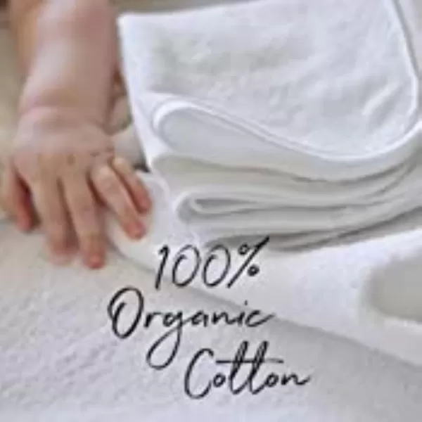HonestBaby 10Pack Organic Cotton BabyTerry Wash Cloths Rainbow Pinks One SizeOne Size 10pack Gray Heather