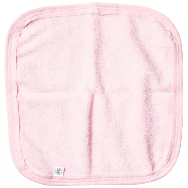 HonestBaby 10Pack Organic Cotton BabyTerry Wash Cloths Rainbow Pinks One SizeOne Size 10pack Pink