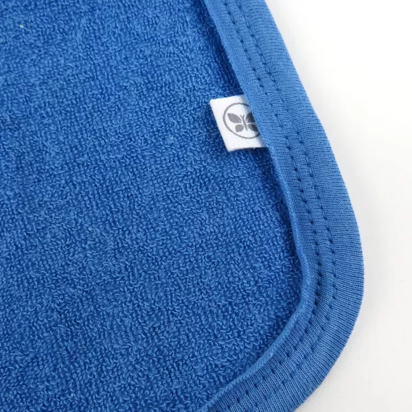 HonestBaby 10Pack Organic Cotton BabyTerry Wash Cloths Rainbow Pinks One SizeOne Size 10pack Rainbow Blues