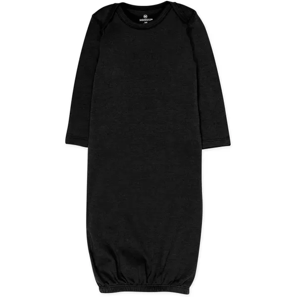 HonestBaby 2Pack Sleeper Gowns Layette Sets 100 Organic Cotton for Newborn Baby Boys Girls UnisexPattern Play