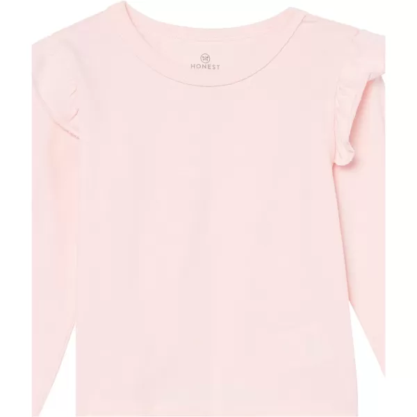 HonestBaby 3Pack Organic Cotton Flutter Long Sleeve Fashion TShirts LegacyBlue Ribbon