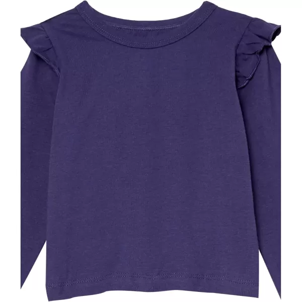 HonestBaby 3Pack Organic Cotton Flutter Long Sleeve Fashion TShirts LegacyBlue Ribbon