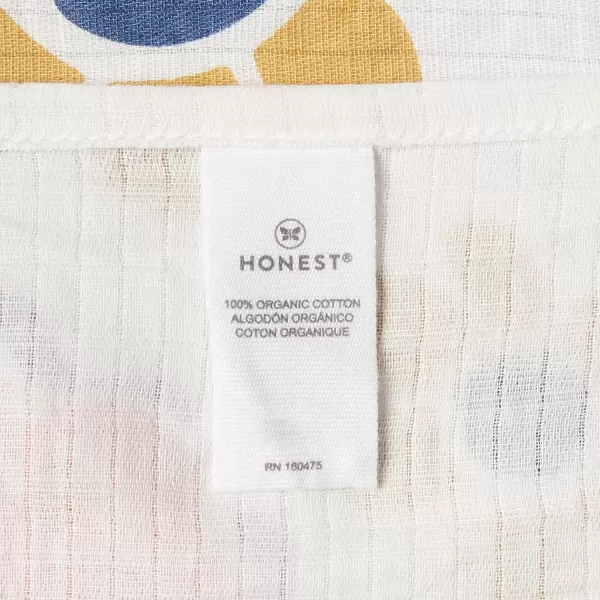 HonestBaby Baby Organic Cotton Milestone BlanketBlooming amp Blossoming One Size