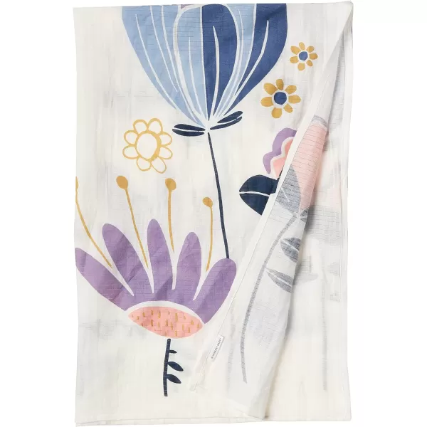 HonestBaby Baby Organic Cotton Milestone BlanketBlooming amp Blossoming One Size