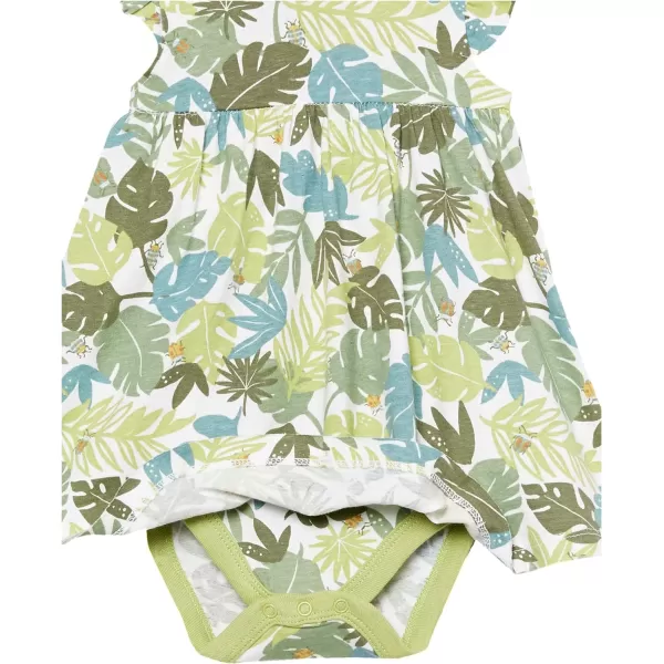 HonestBaby Fashion Outfit Sets Tops and Bottoms 100 Organic Cotton for Baby Toddler Girls LEGACY2 Jungle Jam