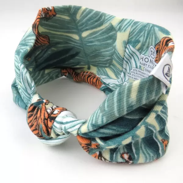 HonestBaby Fashion Outfit Sets Tops and Bottoms 100 Organic Cotton for Baby Toddler Girls LEGACY4 Tiger Time
