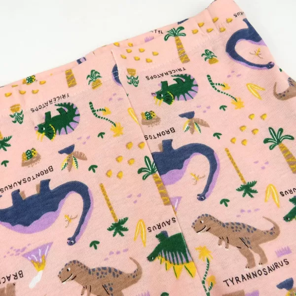 HonestBaby Multipack 2 4Piece Pajamas Sleepwear Holiday 100 Organic Cotton Infant Baby and Toddler Boys Girls UnisexDinoland