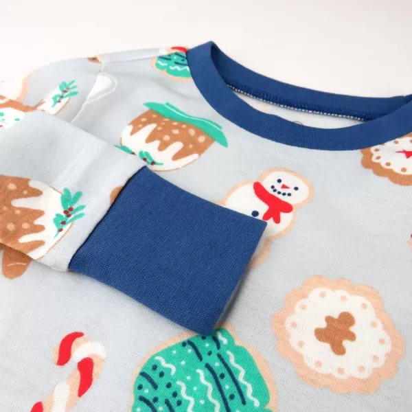 HonestBaby Multipack 2 4Piece Pajamas Sleepwear Holiday 100 Organic Cotton Infant Baby and Toddler Boys Girls UnisexEverything Nice