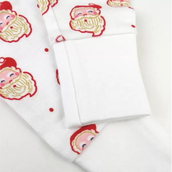 HonestBaby Multipack 2 4Piece Pajamas Sleepwear Holiday 100 Organic Cotton Infant Baby and Toddler Boys Girls UnisexHo Ho Ho