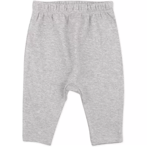 HonestBaby Multipack Harem Pants Roomy Fit Pull on Bottoms 100 Organic Cotton for Infant Baby Boys Girls Unisex3pack Gray Ombre