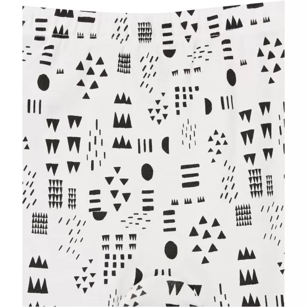 HonestBaby Multipack Harem Pants Roomy Fit Pull on Bottoms 100 Organic Cotton for Infant Baby Boys Girls Unisex3pack Pattern Play