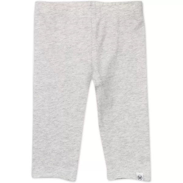 HonestBaby Multipack Leggings Skinny Flare and Cargo Pants Organic Cotton for Infant Baby Girls Toddlers Little Kids4pack Gray Ombre