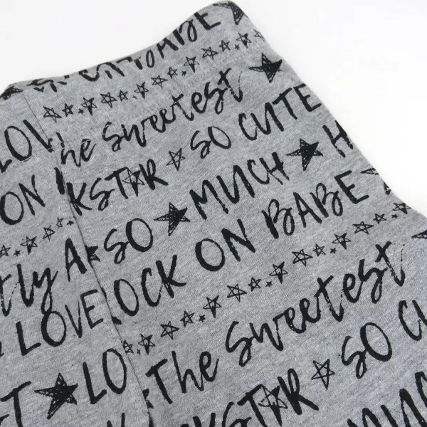 HonestBaby Multipack Leggings Skinny Flare and Cargo Pants Organic Cotton for Infant Baby Girls Toddlers Little Kids5pack Pattern Play