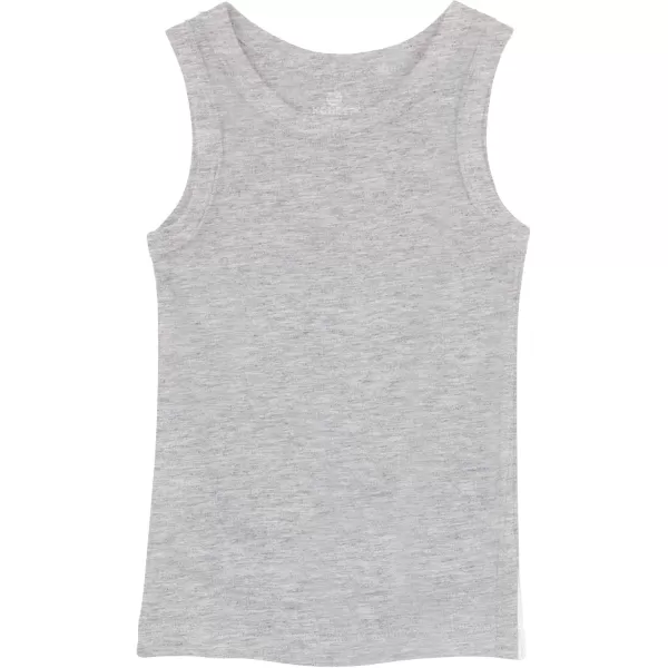 HonestBaby Multipack Long Sleeve Tshirts Tee 100 Organic Cotton Baby Toddler Kids Boys Girls5pack Gray Ombre