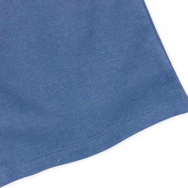 HonestBaby Multipack Long Sleeve Tshirts Tee 100 Organic Cotton Baby Toddler Kids Boys Girls5pack Ombre Blues