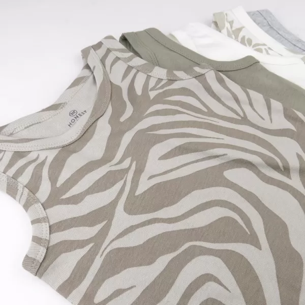 HonestBaby Multipack Long Sleeve Tshirts Tee 100 Organic Cotton Baby Toddler Kids Boys Girls5pack Sand Dune
