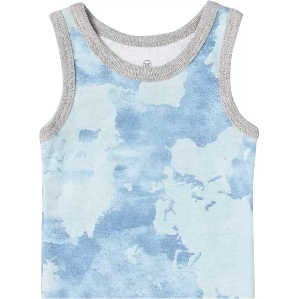 HonestBaby Multipack Long Sleeve Tshirts Tee 100 Organic Cotton Baby Toddler Kids Boys Girls5pack Watercolor World