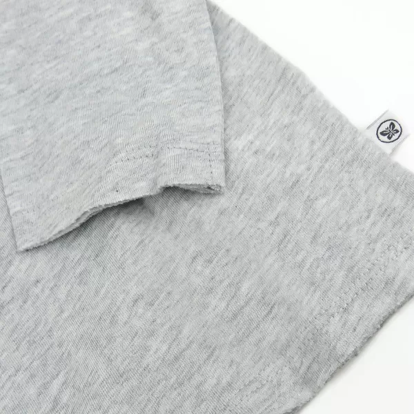 HonestBaby Multipack Long Sleeve Tshirts Tee 100 Organic Cotton Baby Toddler Kids Boys GirlsRainbow Blues