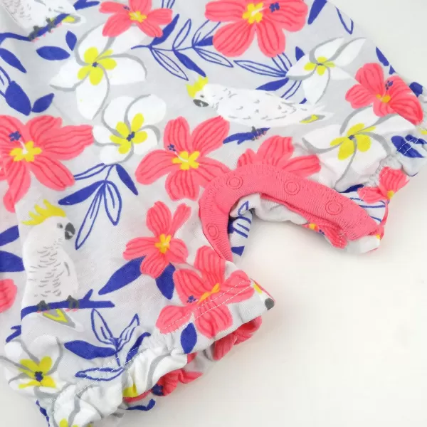 HonestBaby Multipack Short Romper Sets and Dresses 100 Organic Cotton for Infant Baby Toddler Boys Girls Unisex LEGACY2 Love Dove